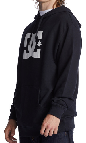 Sudadera Para Hombre Negra Dc Shoes Con Capucha Dc Star