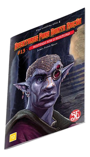 Aventuras Para 5a Edição N.13: Mistério Sob O Mosteiro, De James Floyd Kelly. Série Dungeons & Dragons Aventuras Para 5a Edição, Vol. 1. Editora Galápagos, Capa Mole, Edição N. 13 Em Português, 2021