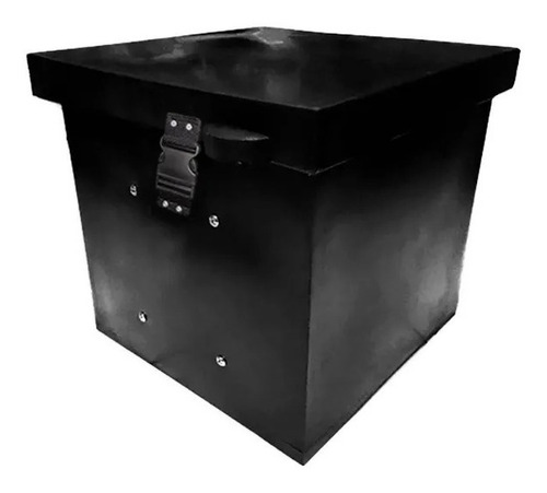 Caja Delivery Reparto Reforzada Negra Motos Coyote