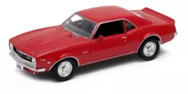 Comprar Welly 1:34 1968 Chevrolet Camaro Z28 Rojo 42324cw