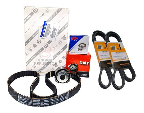 Kit Distribución + Poly-v Fiat Uno Motor 1.4 Fire Evo