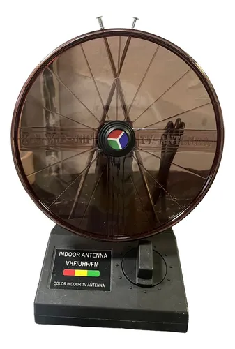 comprar Antena Para Interior \u002F Uhf \u002F Vhf \u002F Fm \u002F Con Ficha Pin Grueso