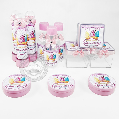 Kit Festa Infantil Personalizado Sorvete