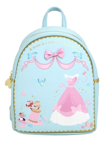 Backpack Loungefly Cenicienta Disney Gus Gus Jaq Original