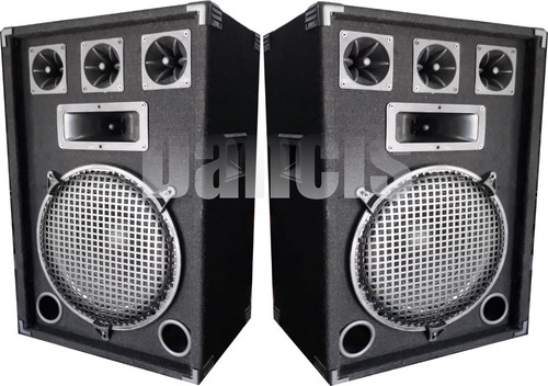Bafles Dancis Parlantes De 12 Pulgadas Bocina Tweeters