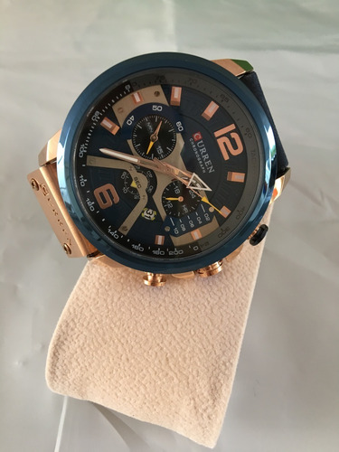 Relógio Curren Masculino 8329 Luxo Esportivo