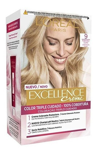 Tinta L´óreal Excellence® - Tono N°9