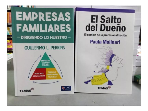Pack. El Salto Del Dueño + Empresas Familiares- Molinari