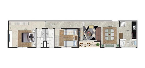 Imagem 15 de 15 de Apartamento Com 2 Dormitório(s) Localizado(a) No Bairro Campo Grande Em Santos / Santos - 6413