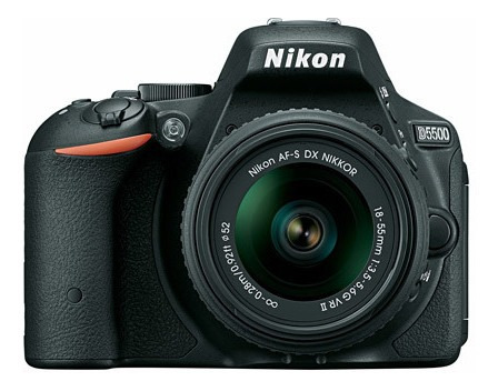 Cámara Dslr Nikon D5500 De 24.2 Mp Incluye Lente 18-55mm