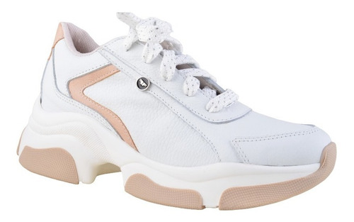 Imagen 2 de 8 de Zapatillas Urbanas De Mujer De Cuero Abigail - Ferraro