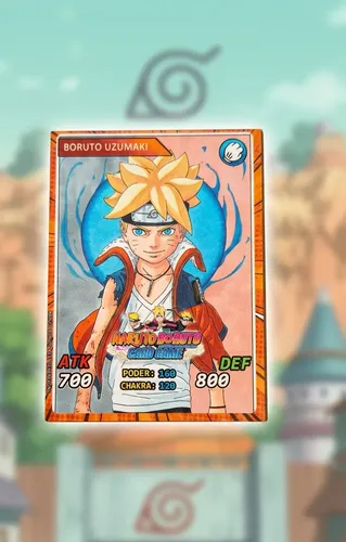 Kit 800 Figurinhas Naruto X Boruto 200 Envelopes Cards Bafo
