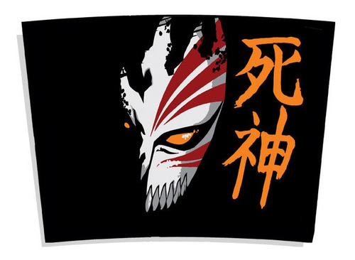Imagem 2 de 3 de Kit Copo Anime Bleach Ichigo Hollow E Caderneta