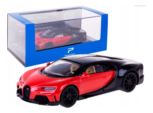 Miniatura Premium Bugatti Chiron Ss  Pcars 09 Escala 1/64