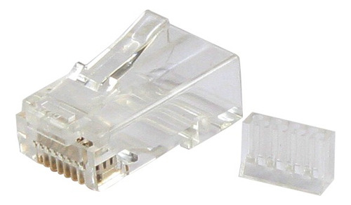 Conector Rj-45 Categoría 6a, Bolsa Con 100 Pzas