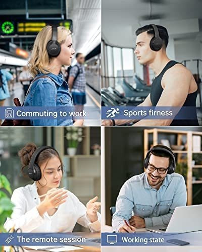 Picun Anc-05l Auriculares Con Cancelación Activa De Ruido, A