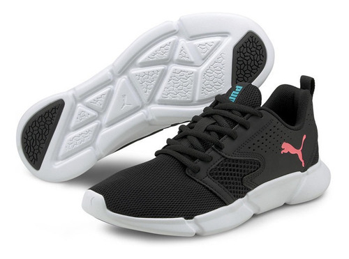 Imagen 3 de 7 de Zapatilla Puma Interflex Modern Negro Mujer