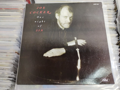 Joe Cocker One Night Of Sin Vinyl,lp,acetato