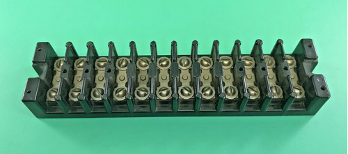 Marathon 1500 Series Terminal Block 12-bank 600vdc Or 60 Eeo