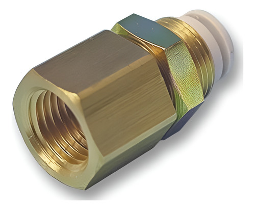 Racor De Mampara, Hembra De 1/8 A Mang 6mm, Smc, Kq2e06-01