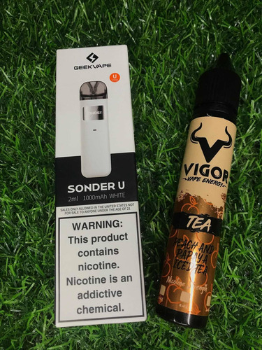 Imagen 1 de 2 de Vaper Geekvape Sonder U Con Su Esencia