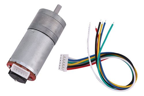 Motor De Engranajes Diy Encoder Con Soporte De Montaje, Kit