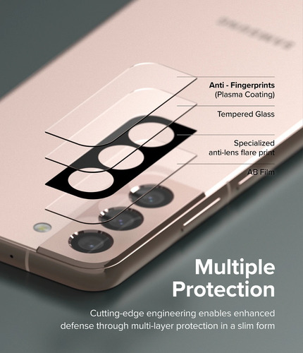 Vidrio Templado Camara Ringke Para Samsung S22 S22 Plus X3