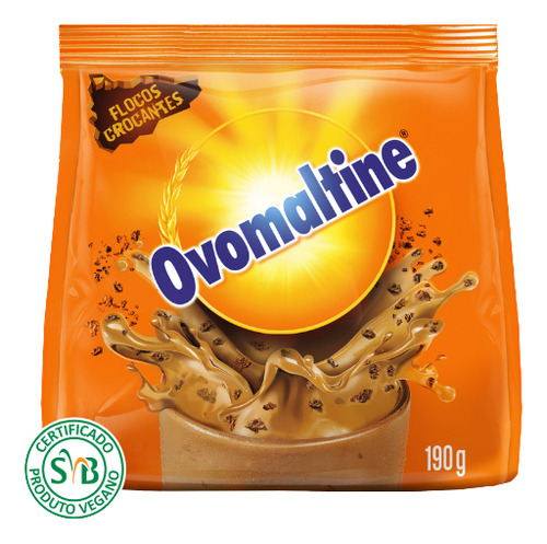Achocolatado Ovomaltine - Flocos Crocantes - Pcte 190g
