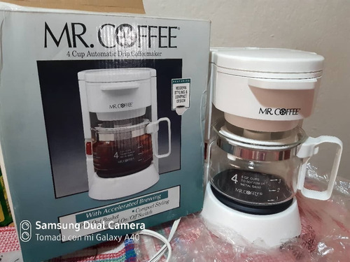 Nueva Cafetera Electrica 4 Tazas Mr Cofee/excelente