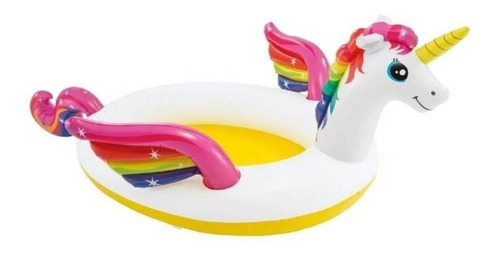 Unicornio Flotador Super Gigante Original Intex