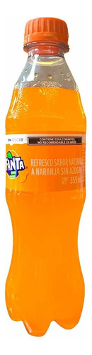 Refresco Fanta Sin Azúcar Naranja 355ml