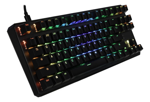 Tecware Teclado Mecanico Phantom+ De 87 Teclas, Rgb Led, Int