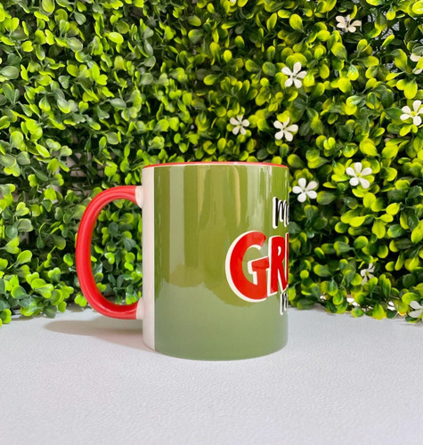 Taza Navideña Merry Grinch Mas