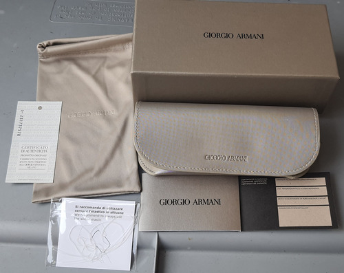 Original Estuche Blando Caja De Lentes Gafas Giorgio Armani 