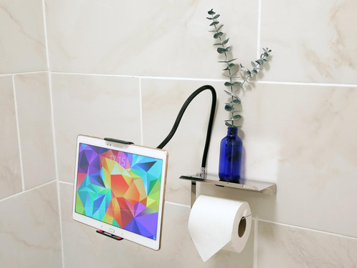 Elbee Home Cell Throne - Soporte De Papel Higiénico Para Tel