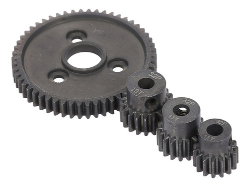 Motor De Acero 0,8 32p Con Piñones Para Traxas Slash 4x4