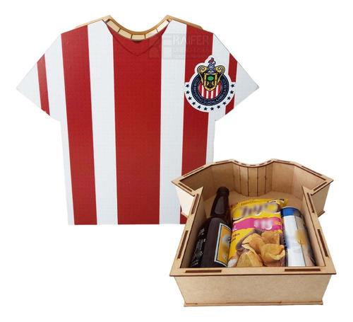 Caja Regalo Día Del Padre En Forma De Playera De Fútbol