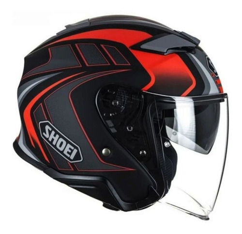 Capacete Shoei J Cruise 2 Aglero Tc-1 Vermelho Tamanho do capacete 59/60 (L)