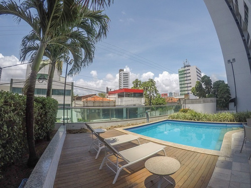Imagem 17 de 18 de Apartamento 4 Quartos Pronto Para Morar No Bairro Do Pina Próximo A Praia | Lazer Com Piscina E Academia De Ginástica | Agende Sua Visita