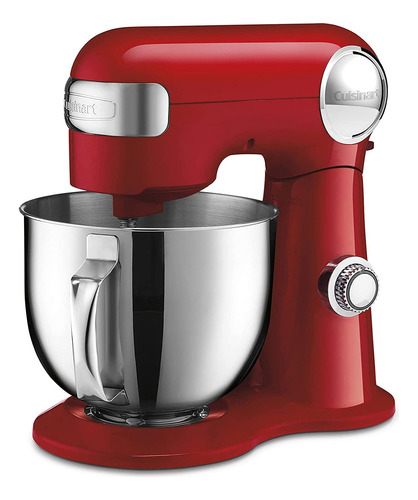 Cuisinart Sm-50res Batidora De Pedestal, Rojo, 5.5 Qt