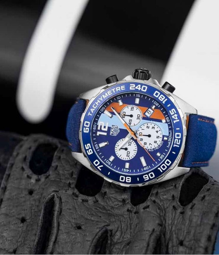 Tag Heuer Fórmula 1 Gulf Edição Limitada