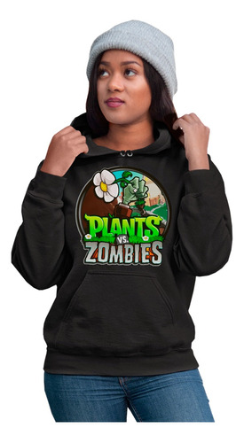 Sudadera Ojo Adulto De Juego Movil Plantas Vs Zombies