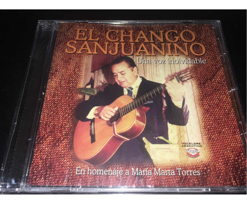 El Chango Sanjuanino Una Voz Inolvidable Cd Nuevo Cerrado