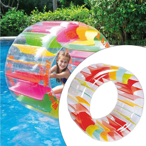 Piscina Estanque Playa Inflable Rueda De Agua Balsa Flotante