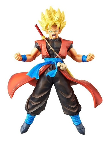 Figura Goku Xeno Dragon Ball Z Heroes Nueva En Caja 18cm | MercadoLibre