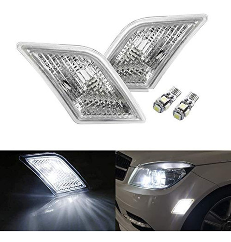 Ijdmtoy  2  Luces Led Blancas De Xenón Con