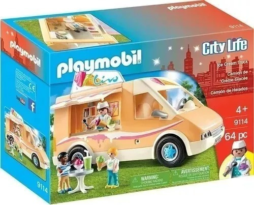 Playmobil City Life Camión De Helados 9114-bunny Toys