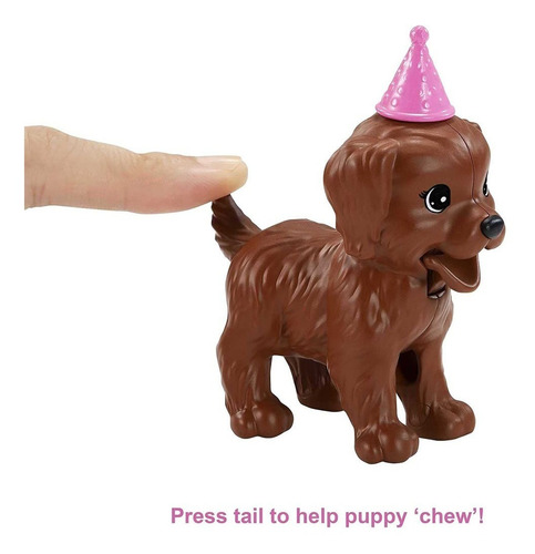 Imagen 5 de 6 de Muñeca Barbie Fiesta De Perritos