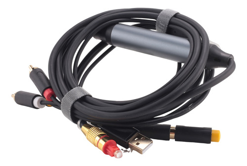 Cable De Conversión De Audio Digital A Analógico, 2 Rca+cone