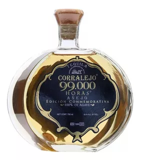 Tequila Corralejo 99000 Horas Añejo 750 Ml